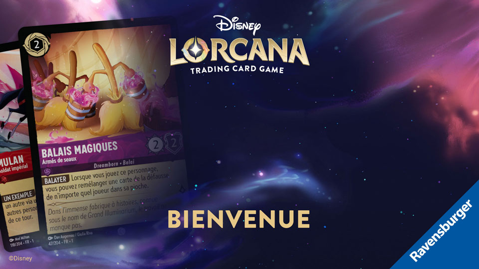 Comment Jouer Disney Lorcana - Bienvenue