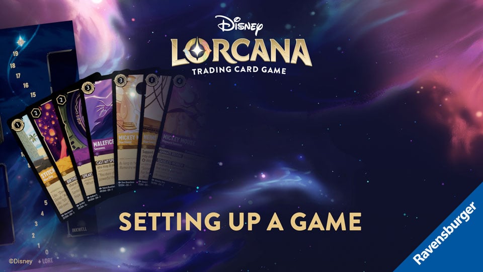 How to Play Disney Lorcana - Setting Up A Game