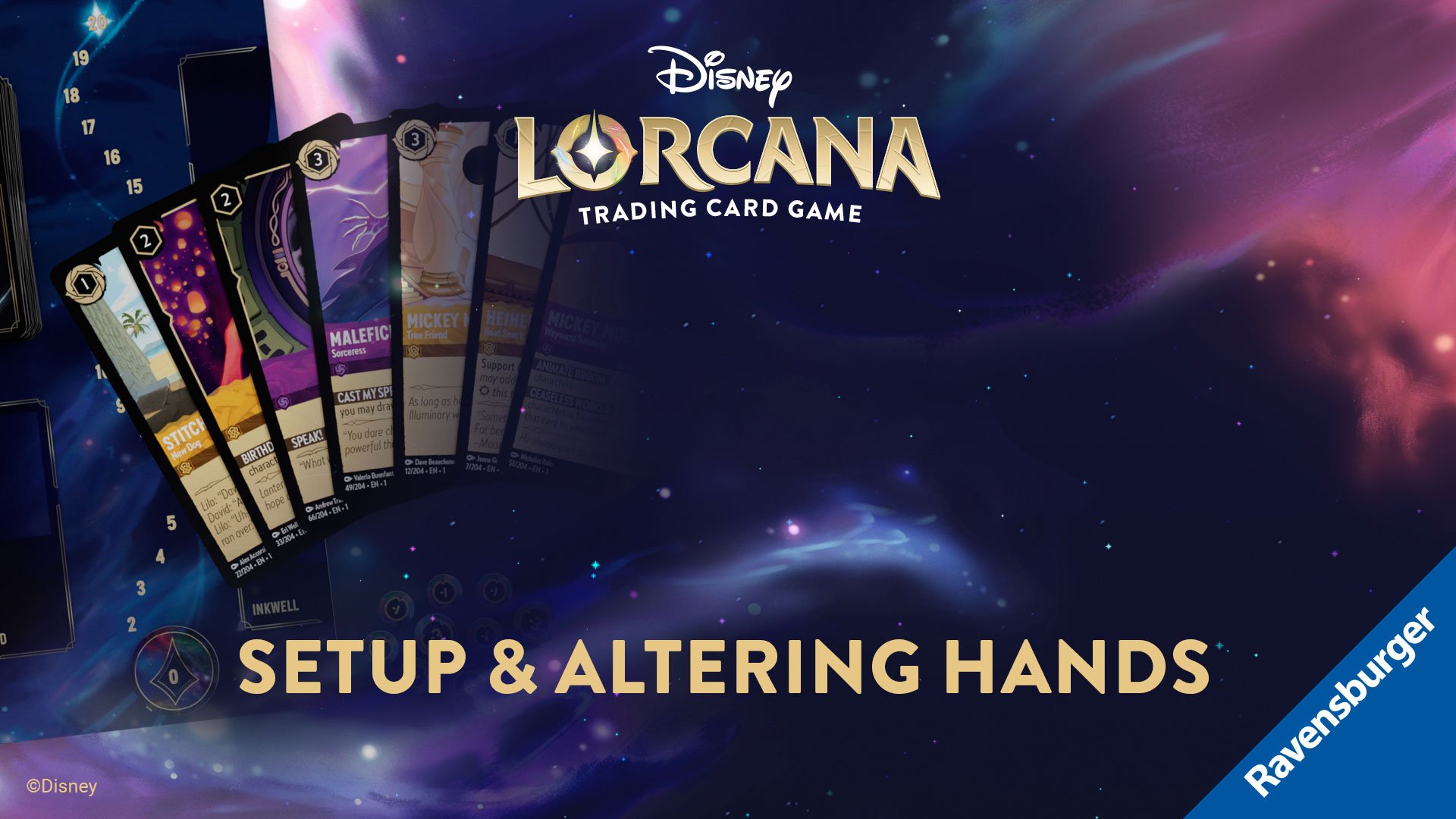 How to Play Disney Lorcana - For TCG Players - Setup